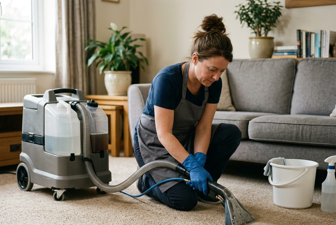 Teppichbodenreinigung